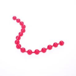 Funky Brass Bead Chain - Funky Fly Tying -Fly Fishing Supplies Store Bead Chain Eyes 4.5 Fl Pink 033 scaled 2