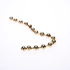 Funky Brass Bead Chain - Funky Fly Tying -Fly Fishing Supplies Store Bead Chain Eyes 4.5 Gold 053 scaled 1