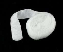 Hareline Chocklett's Body Wrap - Funky Fly Tying -Fly Fishing Supplies Store Chockletts Body Wrap UV White 1