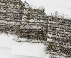 Funky 10mm Black & Gold Straggle Fritz - Funky Fly Tying