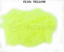 Funky 10mm Blob Fritz Bonded Core - Funky Fly Tying -Fly Fishing Supplies Store Funky 10mm Blob Fritz bonded Core Fluo Yellow 1