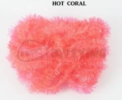 Funky 10mm Blob Fritz Bonded Core - Funky Fly Tying -Fly Fishing Supplies Store Funky 10mm Blob Fritz bonded Core Hot Coral 1