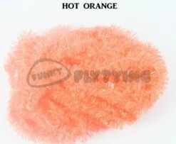 Funky 10mm Blob Fritz Bonded Core - Funky Fly Tying -Fly Fishing Supplies Store Funky 10mm Blob Fritz bonded Core Hot Orange