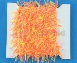 Funky 10mm Neon Lights Straggle Fritz - Funky Fly Tying -Fly Fishing Supplies Store Funky 10mm Neon Lights Straggle Fritz Flame 1