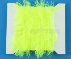 Funky 10mm Neon Lights Straggle Fritz - Funky Fly Tying -Fly Fishing Supplies Store Funky 10mm Neon Lights Straggle Fritz Fluo Yellow