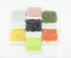 Funky 15mm 3D Fritz UV And Silver - Funky Fly Tying