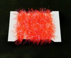 Funky 15mm Neon Hackle UV Fritz - Funky Fly Tying -Fly Fishing Supplies Store Funky 15mm Neon Hackle UV Fritz Fluo Orange