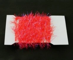 Funky 15mm Neon Hackle UV Fritz - Funky Fly Tying -Fly Fishing Supplies Store Funky 15mm Neon Hackle UV Fritz Fluo Red