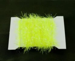 Funky 15mm Neon Hackle UV Fritz - Funky Fly Tying -Fly Fishing Supplies Store Funky 15mm Neon Hackle UV Fritz Fluo Yellow