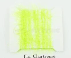Funky 17mm Straggle Fritz - Funky Fly Tying -Fly Fishing Supplies Store Funky 17mm Straggle Fritz Flo Chartreuse 1