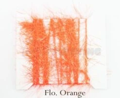 Funky 17mm Straggle Fritz - Funky Fly Tying -Fly Fishing Supplies Store Funky 17mm Straggle Fritz Flo Orange 1