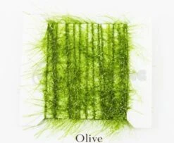Funky 17mm Straggle Fritz - Funky Fly Tying -Fly Fishing Supplies Store Funky 17mm Straggle Fritz Olive