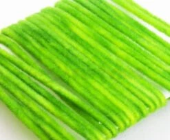 Funky Micro Chenille - Funky Fly Tying -Fly Fishing Supplies Store Funky 2mm Chenille Seaweed Green 1