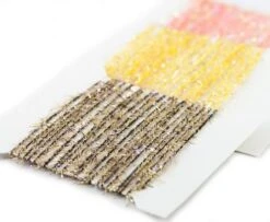 Funky 3D Micro Straggle UV & Gold Fritz - Funky Fly Tying