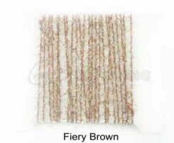 Funky 3D Micro Straggle UV & Gold Fritz - Funky Fly Tying -Fly Fishing Supplies Store Funky 3D Micro Straggle Uv Gold Fritz Fiery Brown 1