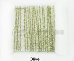 Funky 3D Micro Straggle UV & Gold Fritz - Funky Fly Tying -Fly Fishing Supplies Store Funky 3D Micro Straggle Uv Gold Fritz Olive 1