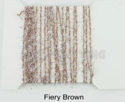 Funky 3D Micro Straggle UV & Silver Fritz - Funky Fly Tying -Fly Fishing Supplies Store Funky 3D Micro Straggle Uv Silver Fritz Fiery Brown