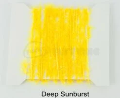 Funky 5mm Crystal Hackle Fritz - Funky Fly Tying -Fly Fishing Supplies Store Funky 5mm Crystal Hackle Fritz Deep Sunburst