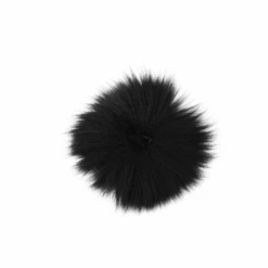 Funky Arctic Fox Tail Pieces - Funky Fly Tying -Fly Fishing Supplies Store Funky Artic Fox Tail Black 1