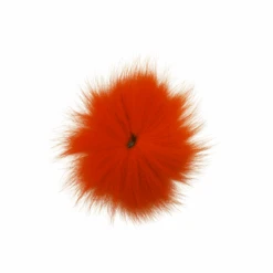Funky Arctic Fox Tail Pieces - Funky Fly Tying -Fly Fishing Supplies Store Funky Artic Fox Tail Hot Orange 1 1