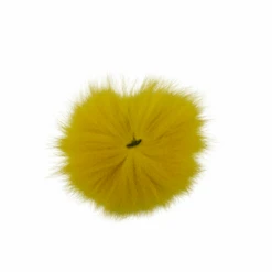 Funky Arctic Fox Tail Pieces - Funky Fly Tying -Fly Fishing Supplies Store Funky Artic Fox Tail Yellow