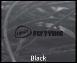 Funky Flexi - Funky Fly Tying -Fly Fishing Supplies Store Funky Flexi Black 1