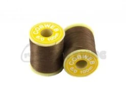 Gordon Griffiths 6/0 Cobweb - Funky Fly Tying -Fly Fishing Supplies Store Gordon Griffiths 6 0 Cobweb Chestnut Brown 1