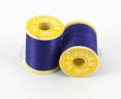 Gordon Griffiths 6/0 Cobweb - Funky Fly Tying -Fly Fishing Supplies Store Gordon Griffiths 6 0 Cobweb Purple