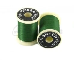 Gordon Griffiths Sheer 14/0 Ultrafine - Funky Fly Tying -Fly Fishing Supplies Store Gordon Griffiths Sheer 14 0 Ultrafine Buzzer Green 1