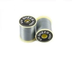 Gordon Griffiths Sheer 14/0 Ultrafine - Funky Fly Tying -Fly Fishing Supplies Store Gordon Griffiths Sheer 14 0 Ultrafine Grey