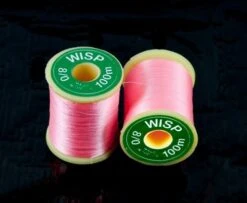 Gordon Griffiths Wisp 8/0 Microfine Thread - Funky Fly Tying -Fly Fishing Supplies Store Gordon Griffiths Wisp 8 0 Microfine Thread Fluo Shrimp Pink 1