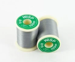 Gordon Griffiths Wisp 8/0 Microfine Thread - Funky Fly Tying -Fly Fishing Supplies Store Gordon Griffiths Wisp 8 0 Microfine Thread Grey 1