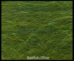 Funky Halo Hair - Funky Fly Tying -Fly Fishing Supplies Store Halo Hair from Funky Baitfish Olive 1