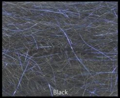 Funky Halo Hair - Funky Fly Tying -Fly Fishing Supplies Store Halo Hair from Funky Black
