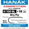 Hanak 100 BL Dry Fly Hook - Funky Fly Tying