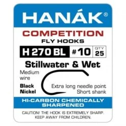 Hanak 270BL Wet Hook - Funky Fly Tying