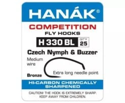 Hanak 330BL Czech Nymph And Buzzer Hook - Funky Fly Tying