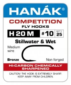 Hanak H20M Stillwater And Wet Hook - Funky Fly Tying