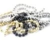 Hareline Chain Bead Eyes - Funky Fly Tying