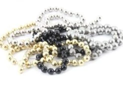 Hareline Chain Bead Eyes - Funky Fly Tying