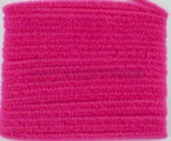 Hareline Fine Chenille - Funky Fly Tying -Fly Fishing Supplies Store Hareline Fine Chenille Flue Neon Red
