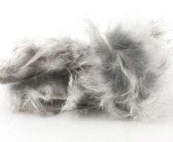 Hareline Micro Rabbit Strips - Funky Fly Tying -Fly Fishing Supplies Store Hareline Micro Rabbit Strips Chinchilla 1