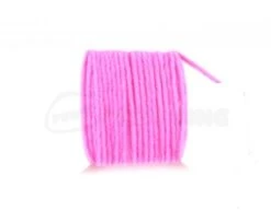 Hareline Micro Ultra Chenille - Funky Fly Tying -Fly Fishing Supplies Store Hareline Micro Ultra Chenille Fluo Pink 1