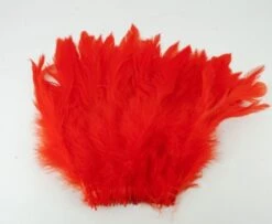 Hareline Schlappen 5-7" - Funky Fly Tying -Fly Fishing Supplies Store Hareline Schlappen 5 7 Hot Orange 1