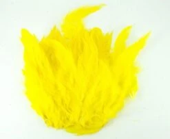Hareline Schlappen 5-7" - Funky Fly Tying -Fly Fishing Supplies Store Hareline Schlappen 5 7 Yellow 1