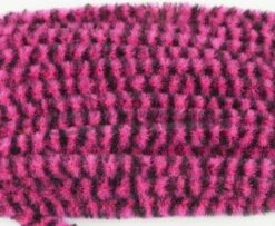 Hareline Variegated Chenille - Funky Fly Tying -Fly Fishing Supplies Store Hareline Variegated Chenille Fuschia Black 1