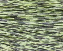 Hedron Flashabou - Grizzly Barred - Funky Fly Tying -Fly Fishing Supplies Store Hedron Flashabou Grizzly Barred Fl Yellow 1