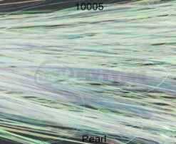 Hedron Micro Flashabou - Funky Fly Tying -Fly Fishing Supplies Store Hedron Flashabou Micro Fine 1 100 Pearl