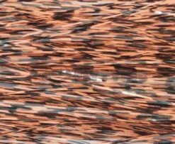 Hedron Magnum Black Barred Flashabou - Funky Fly Tying -Fly Fishing Supplies Store Hedron Magnum Black Barred Flashabou Fl Orange Black