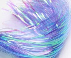 Hedron Saltwater Flashabou - Funky Fly Tying -Fly Fishing Supplies Store Hedron Saltwater Flashabou Pearl Blue